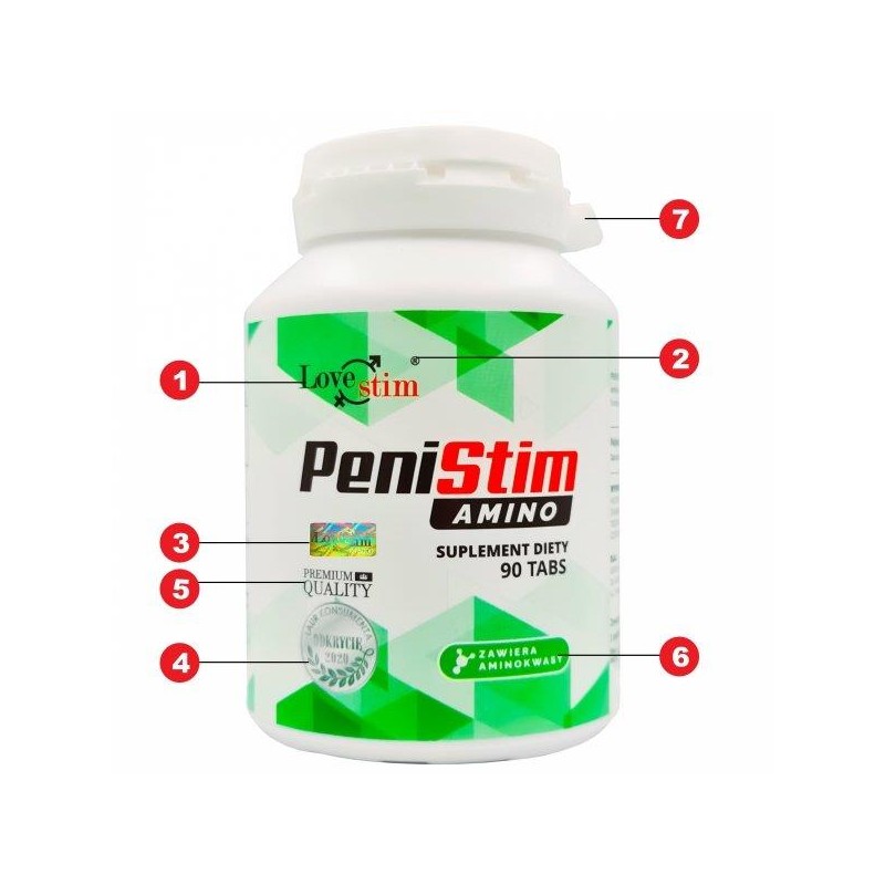 Supl.diety-LSTIM suplement Penistim Amino 90kaps